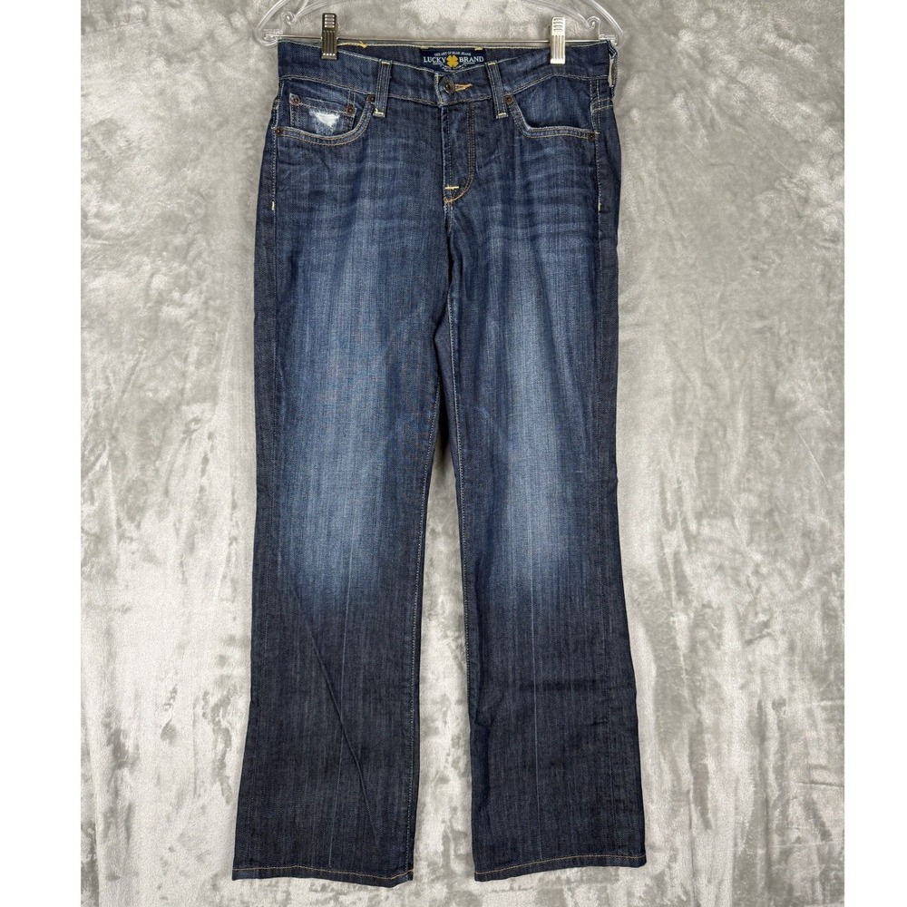 Lucky Brand Womens Jeans Bootcut Dark‎ Wash Denim Size 4 27